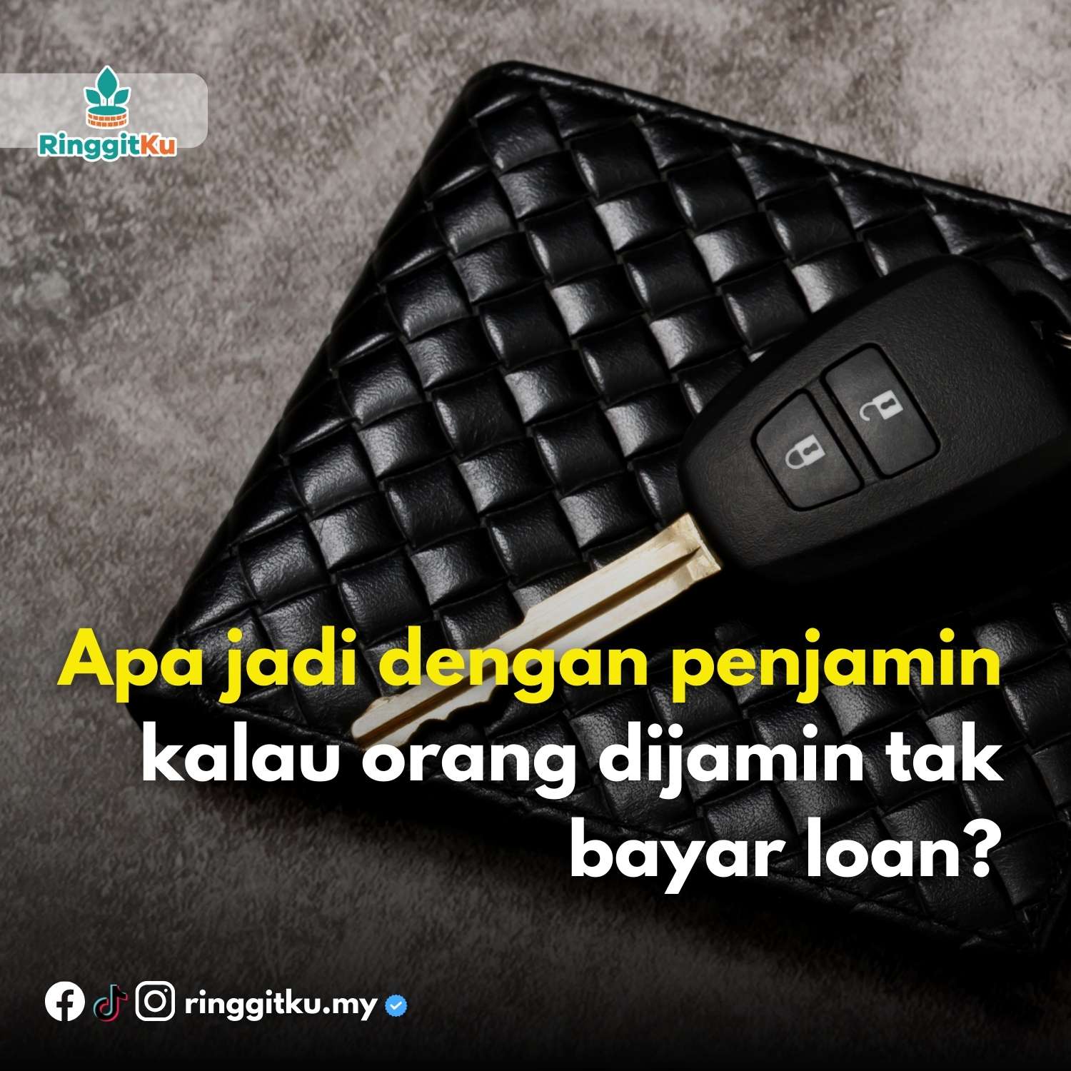 Apa jadi dengan penjamin kalau orang dijamin tak bayar loan