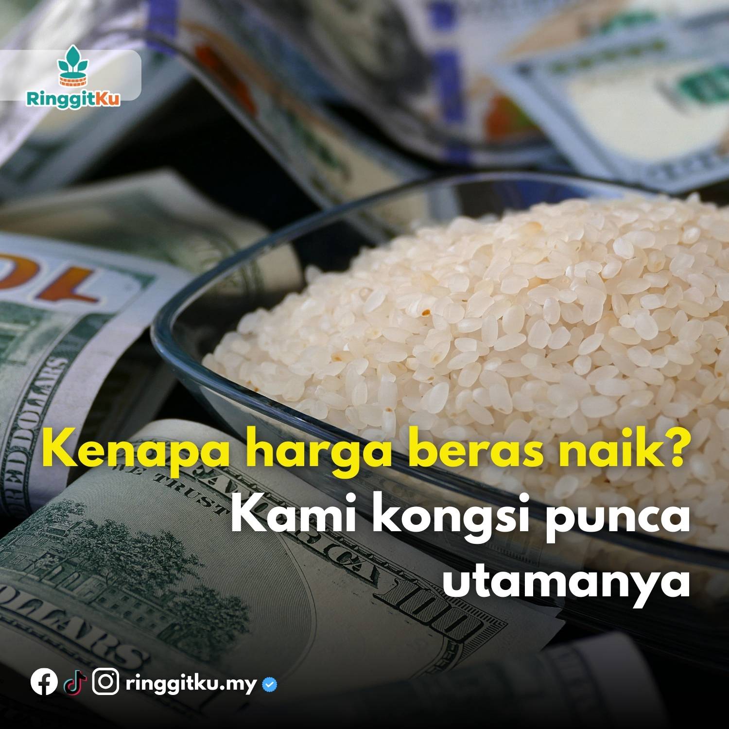 Kenapa harga beras naik