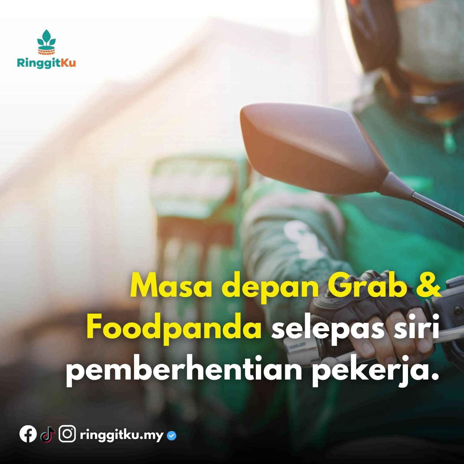 Masa depan Grab & Foodpanda selepas siri pemberhentian pekerja.