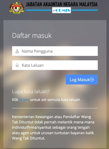 Wang Tidak Dituntut : Semakan & Tuntutan Secara Online 2024